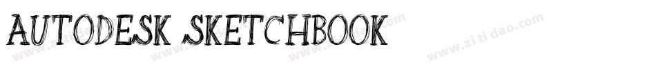Autodesk Sketchbook字体转换